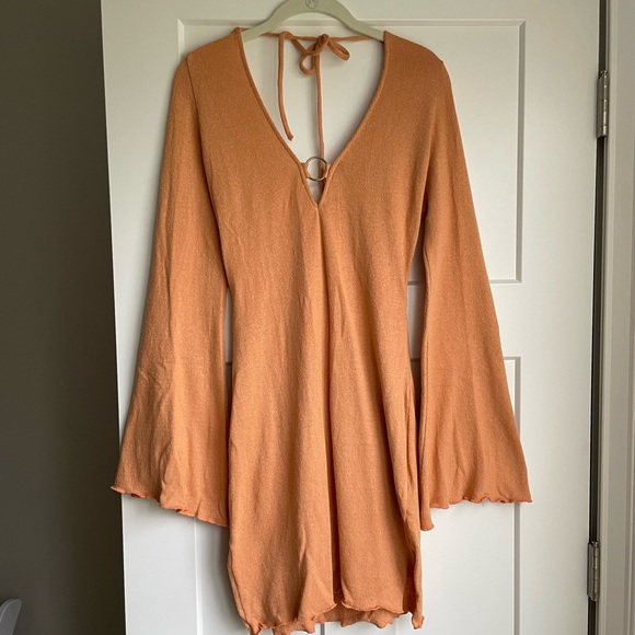 Savannah Morrow YARA DRESS PEACH Size M - Picture 7 of 16